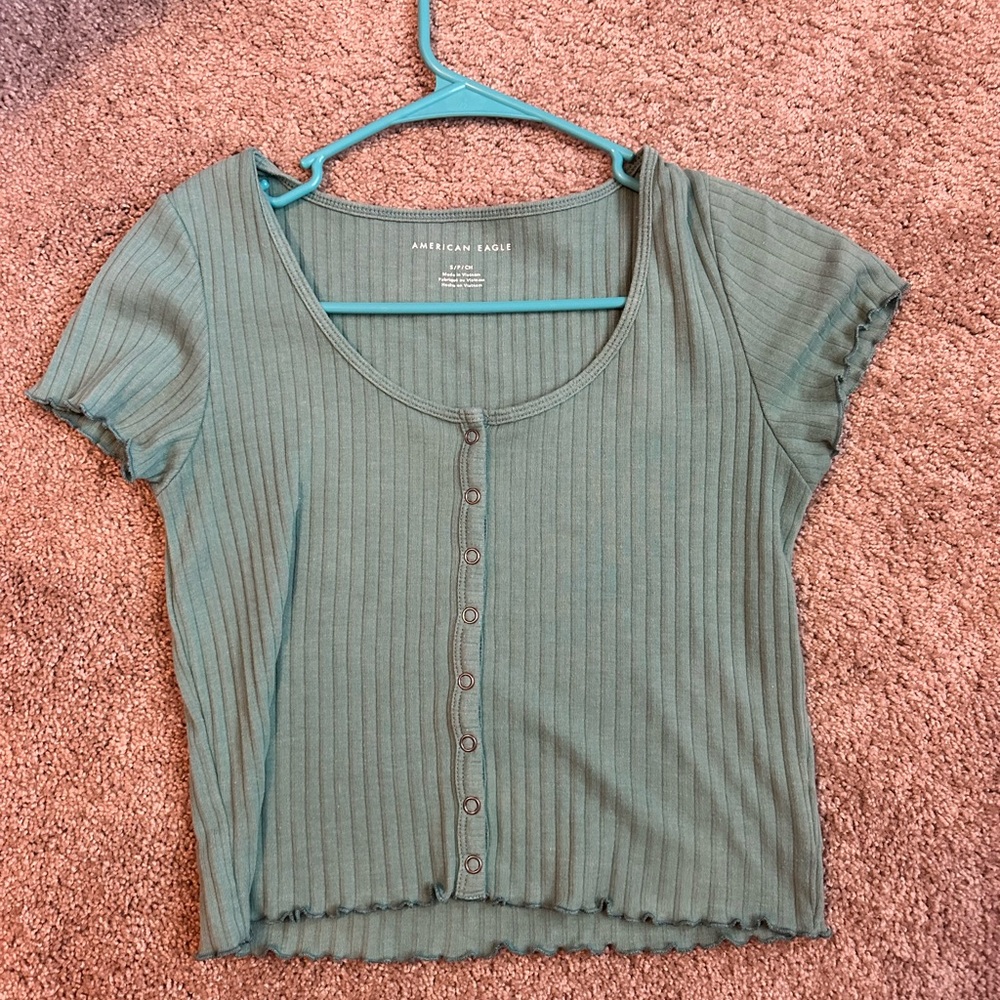 American Eagle Ripped Top